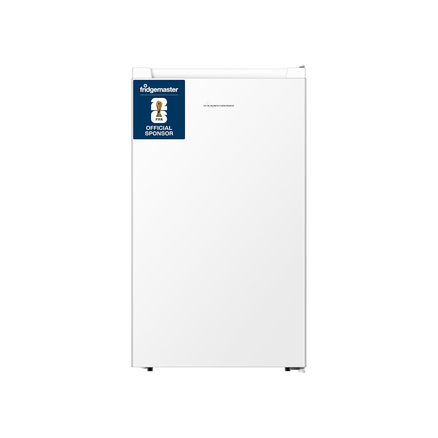 Under Counter Fridge 82L Adjustable Thermostat White Reversible Door