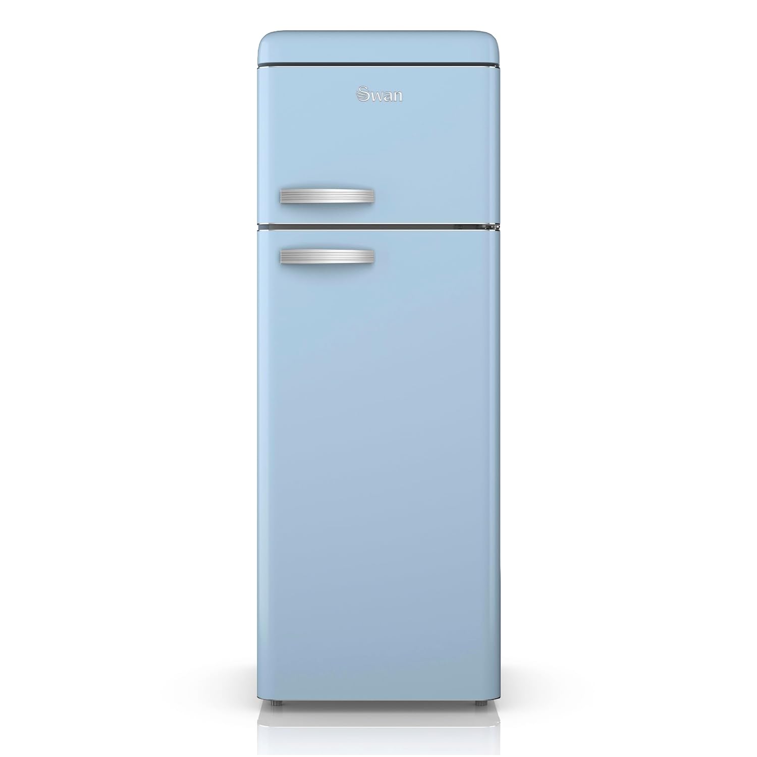 Tall Larder Fridge 337L 5 Shelves Frost Free Green