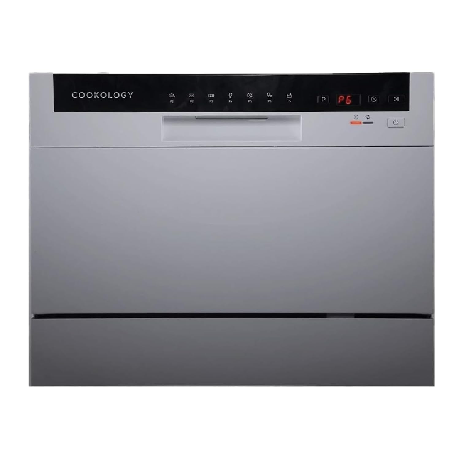 Mini Counter Top Dishwasher 6 Place Settings 7 Cycles White