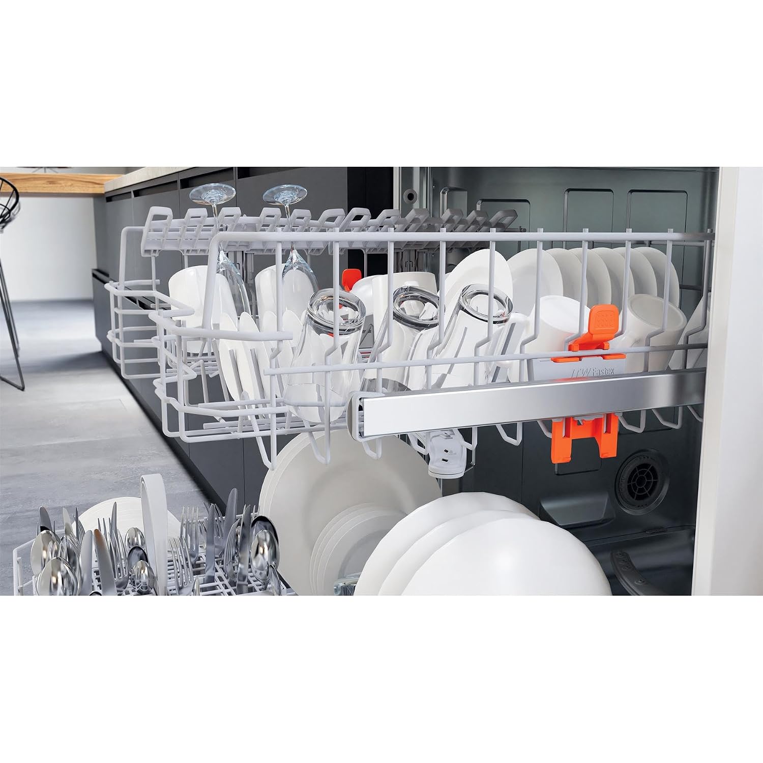 Freestanding Dishwasher 14 Place Settings 46dB White