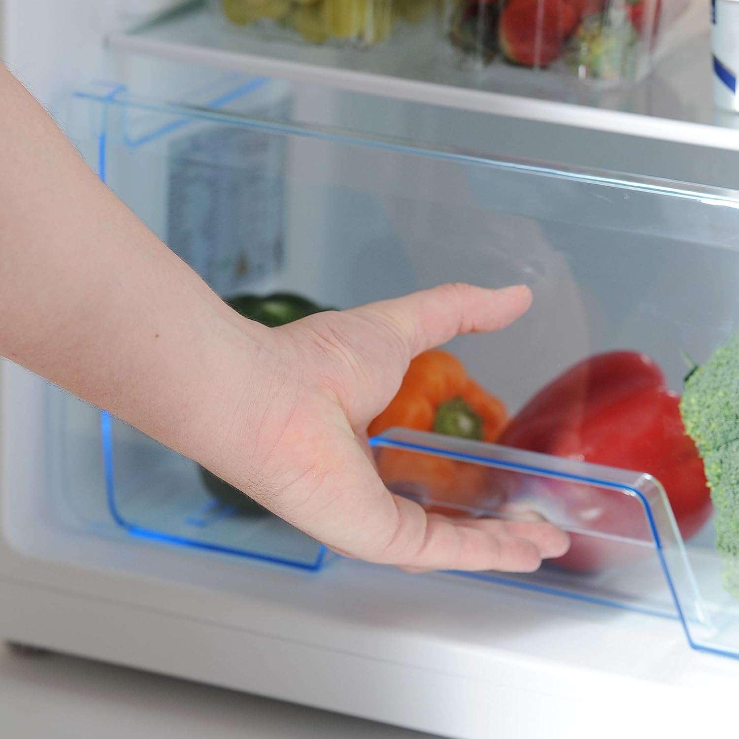 Under Counter Larder Fridge 131L 55cm Reversible Door White