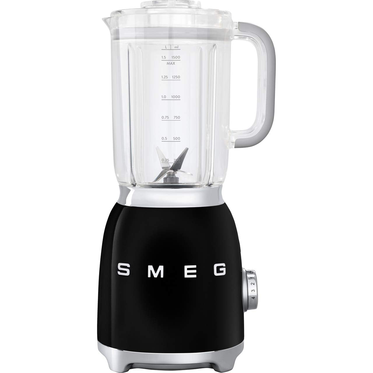 Jug Blender 800W 1.5L Stainless Steel Blade 4 Speeds Pulse White
