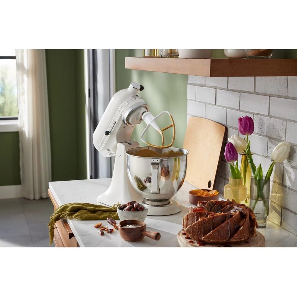 Stand Mixer 4.8L 10 Speed Porcelain White