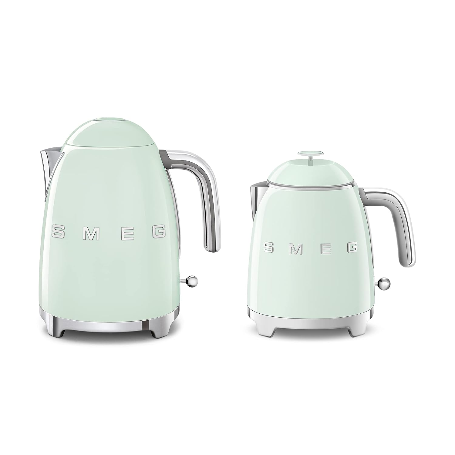 Mini Kettle 0.8L 1400W Auto Shut-Off Pastel Green