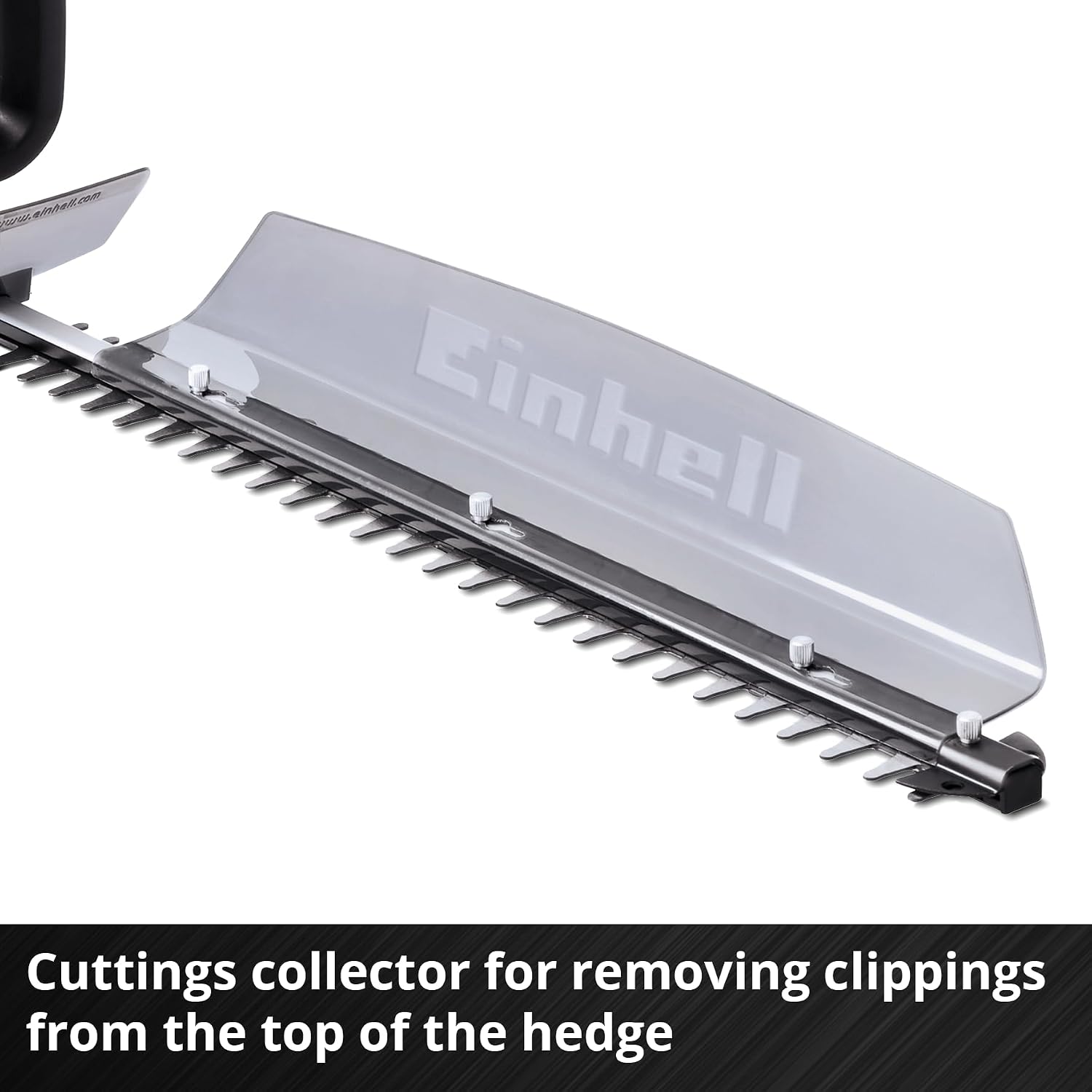 Cordless Hedge Trimmer 55cm 22in Laser-Cut Steel Blades