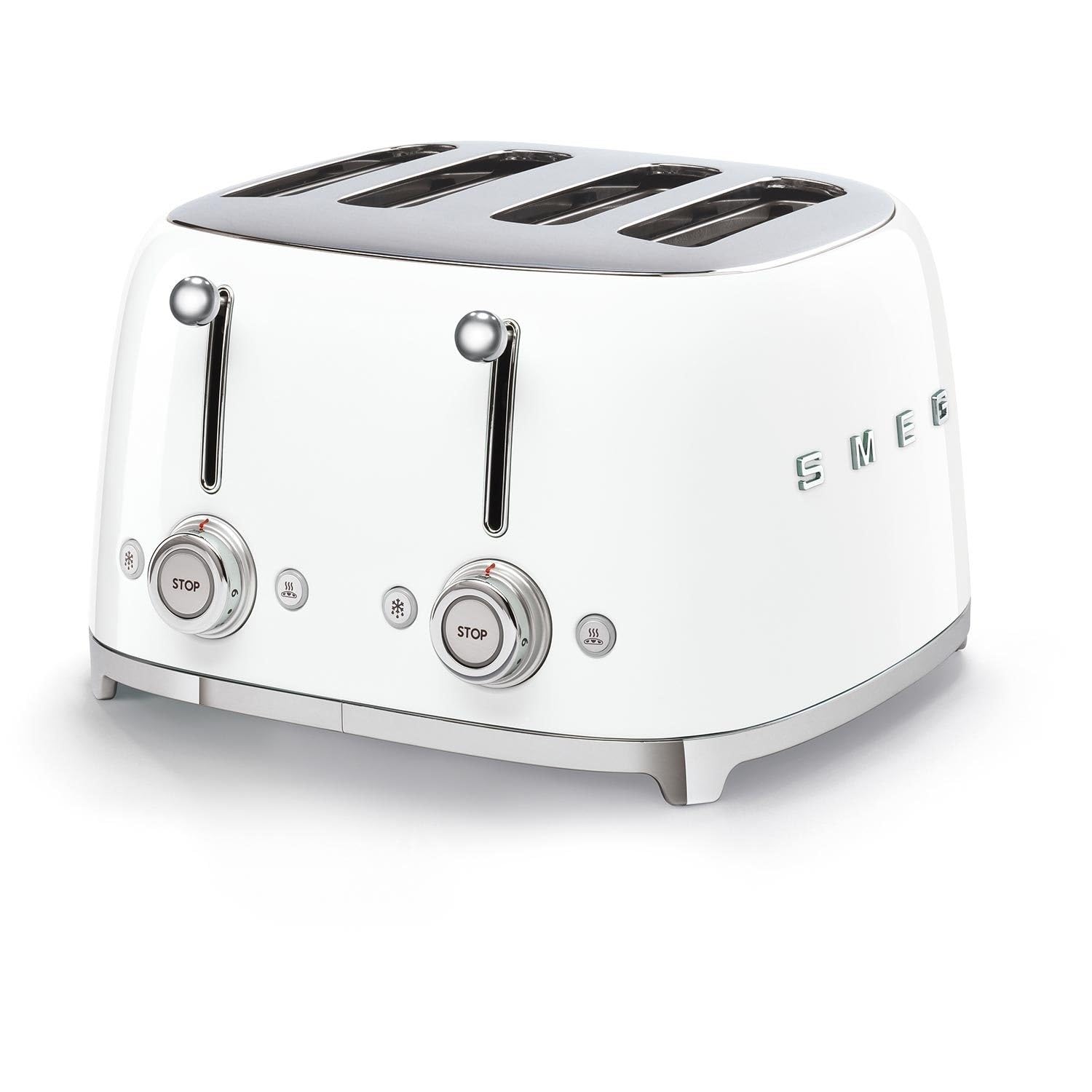 4 Slice Toaster 2000W Extra Wide Slots 6 Browning Levels Black