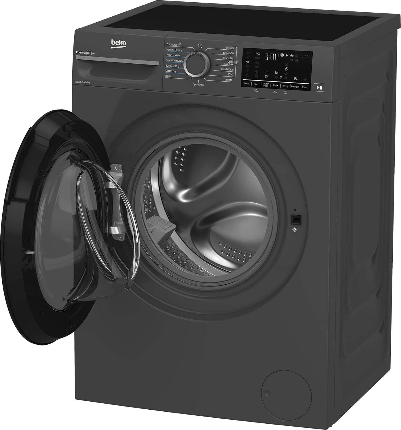 Freestanding Washer Dryer 8Kg 5Kg 1400Rpm Anthracite